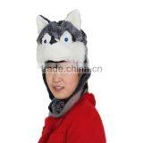 2015 Wolf Animal Faux Fur Animal Hat thumbnail-2