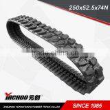 Rubber Track Fit for Excavator (250x52.5x74N) thumbnail-1