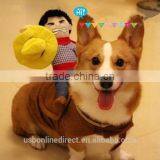 2015 Creative Riding Horse Dog Costume Novelty Pet Clothes Cowboy Dog Clothing thumbnail-6