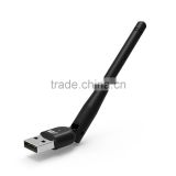 Mini 5GHz 433Mbps/2.4GHz 150Mbps wireless speed with 802.11AC,WiFi Wireless Network Card 802.11AC LAN Adapter With the antenna