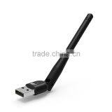 Mini 5GHz 433Mbps/2.4GHz 150Mbps Wireless Speed With 802.11AC,WiFi Wireless Network Card 802.11AC LAN Adapter With the Antenna thumbnail-1