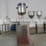 Pneumatic Cosmetic Paint Filling Machine for Cream & Shampoo & Cosmetic With Foot Pedal thumbnail-1