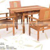 Bamboo Folding Table thumbnail-1