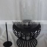 Coffee Table Fireplace With Cylinder Glass thumbnail-1