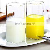 Iced Beverage Glasses Cups ,Capacity: 13-Oz / 400 Ml, Square Shaped, Borosilicate Glass thumbnail-2