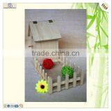 Oem Hinged Roof Fence Yard Bird Nest Villa House thumbnail-3