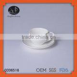 Mug With Gold Line,white Wholesale Good Ceramic Custom Cappuccino Cup,cup Saucer Set thumbnail-1