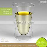 Latest Design Double Wall Coffee Milk Glass Cup thumbnail-6