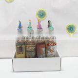 250ml Square Glass Oil and Vinegar Bottle With Decal thumbnail-6