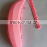 Yellow Color Banana Shape Silicone Pencil Bag thumbnail-4