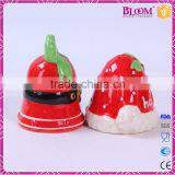Christmas Bell Desgin Ceramic Salt Pepper Shaker thumbnail-4