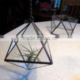 Hanging Glass Terrarium With Chain Hanger thumbnail-3