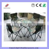 Factory Pirce Camo Camping Chair Set