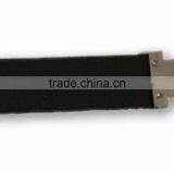 PU Leather Bracelet With Zinc Alloy Locking Part, Hot Sale Gift Leather With Crystal Gem Decoration thumbnail-5