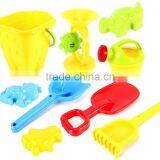 Dongguan ICTI Manufacturer 2015 Hot Newest Cheap 5 PlaySet Plastic Outdoor Activity Kids Sand Toy Beach Toy thumbnail-1