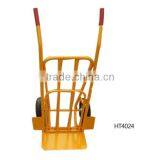 Qingdao Wantai Two Pneumatic Rubber Wheel Hand Pull Trolley With CE Certificate thumbnail-5