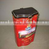 Airtight Tea Can With Wave Shaped Body/Plastic Lid, Tea Box thumbnail-1