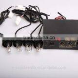 2016 New 4 LED U-shape Decorative Flash Strobe Light Bulbs Flashing Lamp Car Headlight DC 12V thumbnail-3