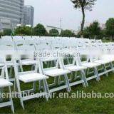 High Quality Wedding White Resin Folding Chairs thumbnail-6