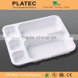 Hot Sale Plastic Food Tray, Envronmental Plastic Food Container, Restaurant Takeaway Fast Food Tray, Food Container thumbnail-4