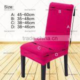 Free Shipping Dinning Home Chair Cover Wedding Solid Colors Spandex Dining Chair Covers For Wedding Party Chair Decoration thumbnail-1