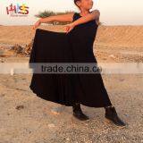 Twirling Black Modern Girls Maxi Dress Latest Jeans Tops Girl Gowns thumbnail-1