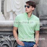 2016 New Design Turndown Collar Anti-UV Quick Dry Shirt Plain Color Man Polo T-shirt thumbnail-6
