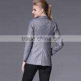 2016 Office Ladies Suits Slim Cut Ladies Tuxedo Pant Suit thumbnail-3