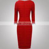 Traditional Style Brand Design New Products Rayon Bandage Dress Shenzhen Factory thumbnail-3