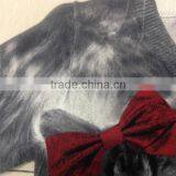 Children's no Hand Feeling Reactive Printing 100% Cotton Cardigan Sweater thumbnail-5