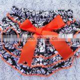 2016 Wholesale Baby Ruffle Bloomers Newborn Cloth Diapers Covers Baby Organic Cotton Bloomers thumbnail-5