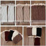 2015 Wholesale Adult Leg Warmers Ruffle Button Leg Warmers Lace Boot Socks thumbnail-6