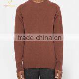 Brown Cashmere Knitted Jumper Men Sweater Knitwear thumbnail-1