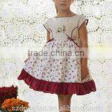 2016 New Hot Sale Style High Quality Well Dressed Wolf Toddler Girl Reindeer Dress thumbnail-1