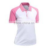 New Design Ladies Cool Dry Bulk 100% Microfiber Polyester Uniform Polo Shirt thumbnail-3