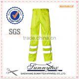 OEM Orange 100% Cotton hi Vis Safety Engineer Welder Cargo Work Pants for Men thumbnail-2