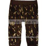 Printed Fashionable Seamless Ladies Short Legging thumbnail-1