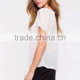 Online Shopping Women Clothes Fashion Embellished Lady Blouse thumbnail-4
