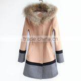 Woven Wool Fabric for Winter Overcoat,fashion Overcoat Design for Women thumbnail-1