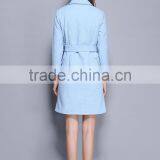 Lady Young Fashion Oversized Collar Women Coat Korea Winter Coats for Wholesale thumbnail-4