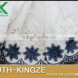 2016 Fashion Lace Fabric Art Lace New Navy Bilateral Symmetry Cotton Openwork Embroidery 2016 Fashionin-friendly Soft Summer Dr thumbnail-3