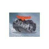PN1.0Mpa Standard ANSI/DIN/JIS UPVC / PVC Double Union Socket Handle Ball Valve thumbnail-1