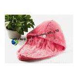 Reusable Coral Fleece Hair Drying Turban Towel Yellow Blue 63*24cm thumbnail-1