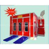 car spray paint booth with <b>diesel burner</b>