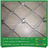 60 x 60 Mesh Aluminum Diamond Security Window Grilles Elegante Amplimesh thumbnail-2