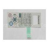 Waterproof Printing Machine Membrane Touch Switch With 3m Adhesive