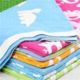 100% Cotton Custom Design Baby Blanket Knitted Throw thumbnail-1