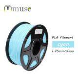 Blue 1.75mm 3mm 3D Printing PLA Filament 1KG