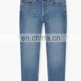 2016 Baiyimo Oem Service Straight Crop Style Women Retro Denim Jeans thumbnail-2