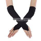 Grace Karin Womens 17" Stretchy Over the Elbow Fingerless Gloves Bridal Wedding Gloves CL010462-1